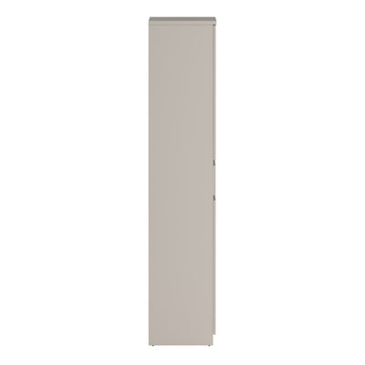 Naia Shoe cabinet with 4 Doors 1 Drawer in Cashmere