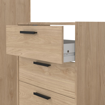 Escape Wardrobe, Chest and Nightstand in Jackson Hickory
