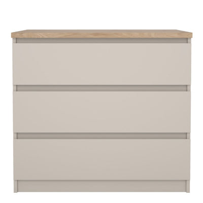 Naia Chest of 3 drawers in Cashmere Jackson Hickory – FTG, view 5