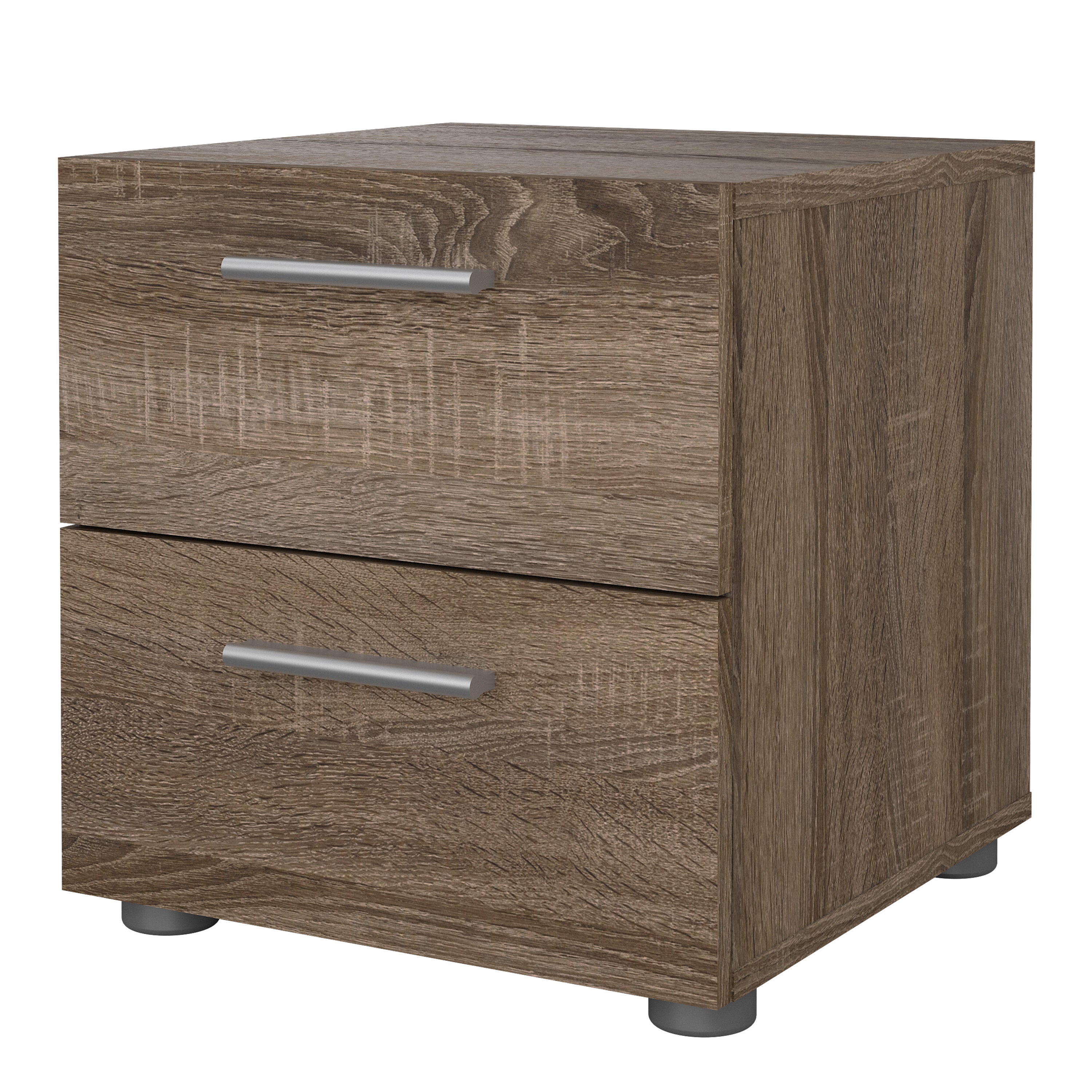 Pepe Bedside 2 Drawers in Truffle Oak – FTG, view 3