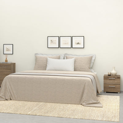 Pepe Bedside 2 Drawers in Truffle Oak – FTG, view 6