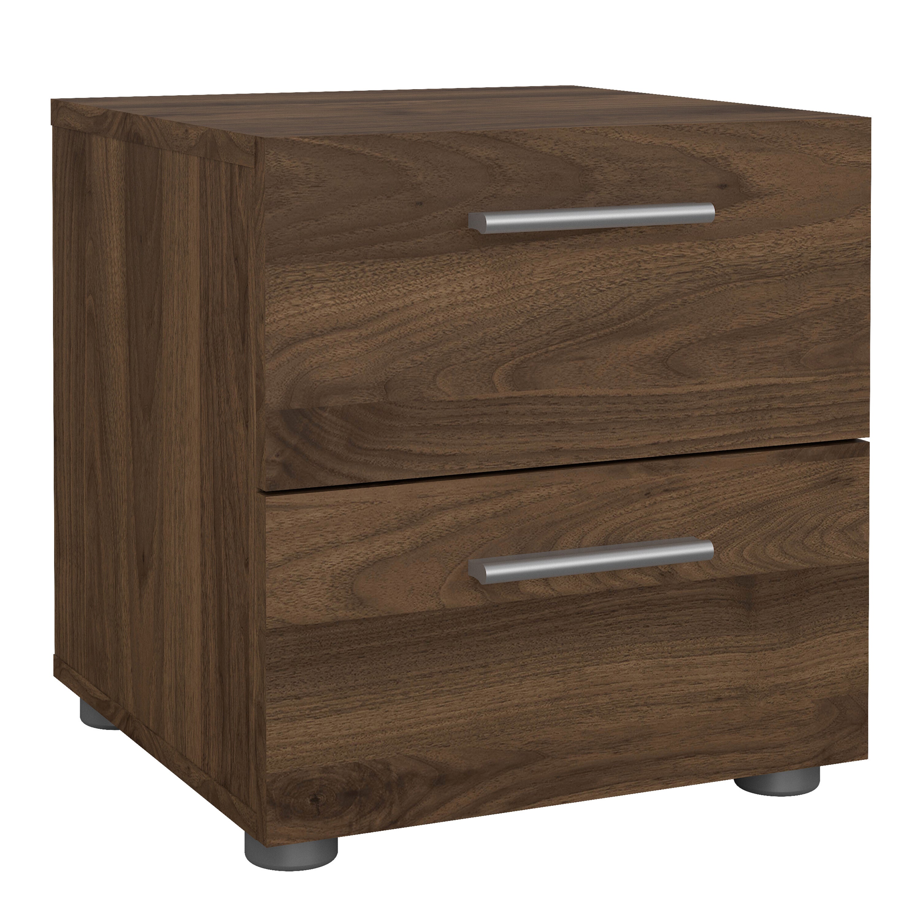 Pepe Bedside 2 Drawers in Walnut – FTG
