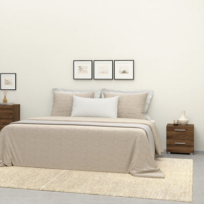 Pepe Bedside 2 Drawers in Walnut – FTG, view 5