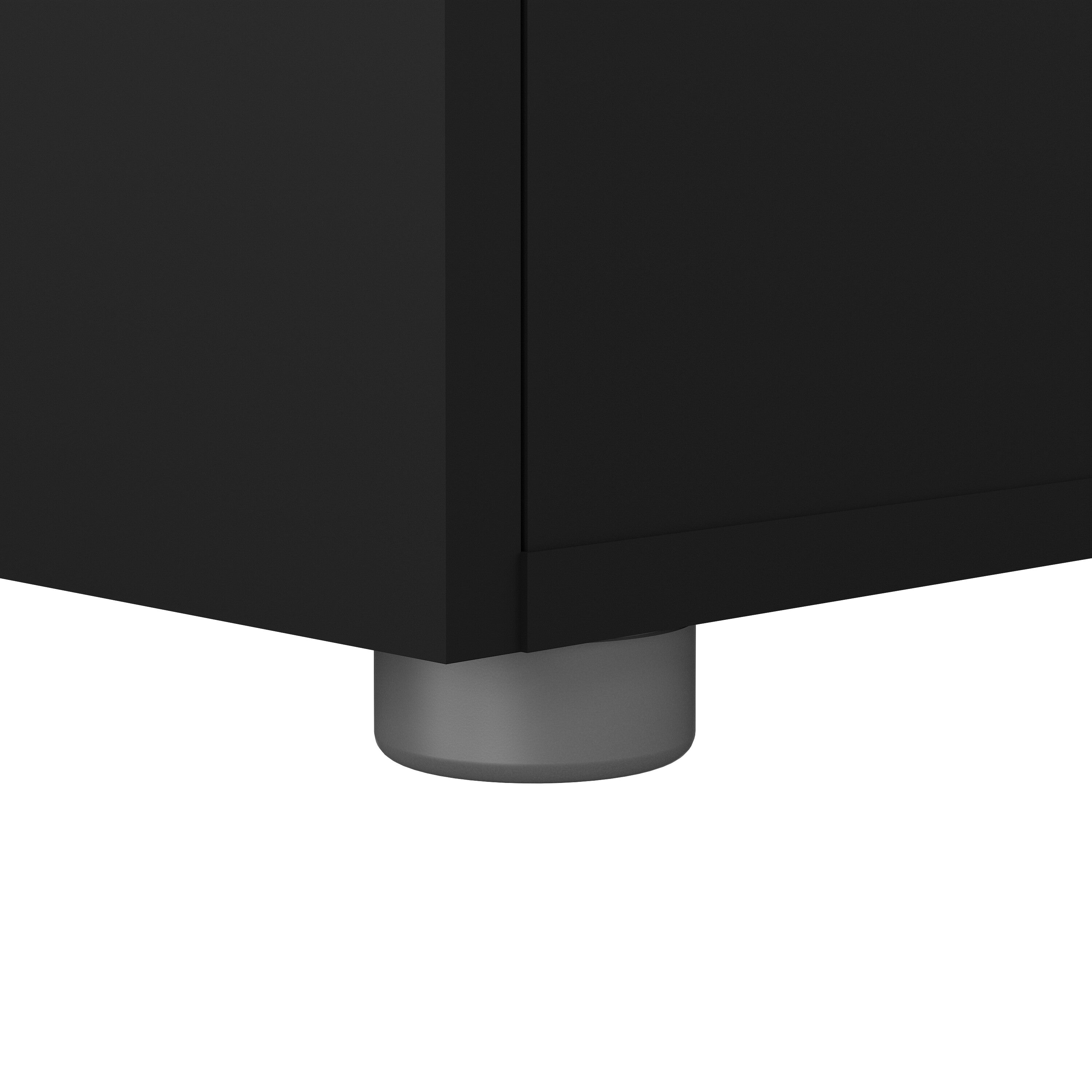 Pepe Bedside 2 Drawers in Black – FTG, view 9