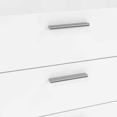 Pepe Wide Chest of 8 Drawers (4+4) in White – FTG, view 9