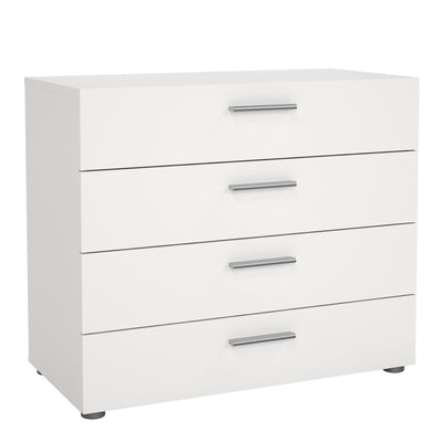 Pepe Chest of 4 Drawers in White – FTG