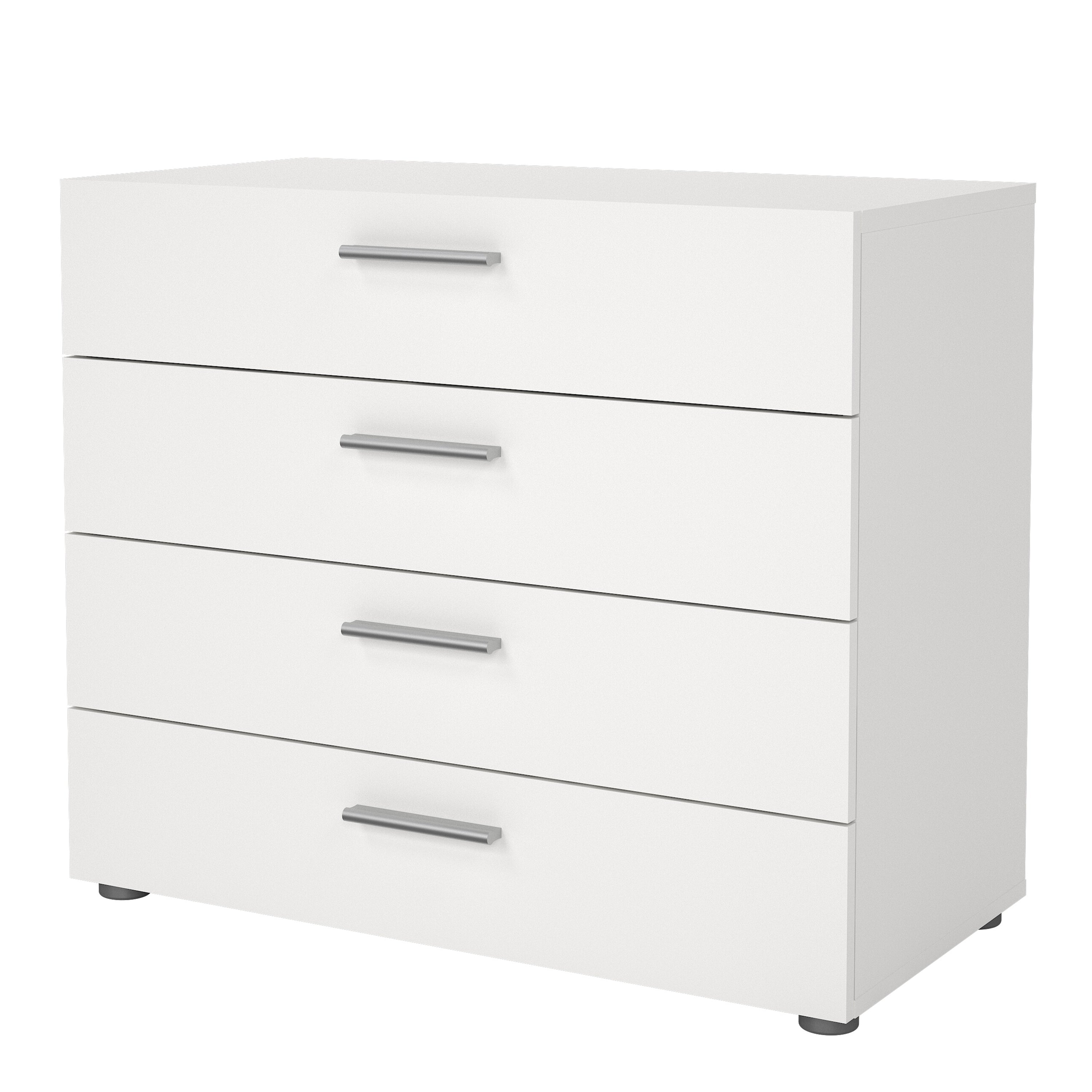 Pepe Chest of 4 Drawers in White – FTG, view 3