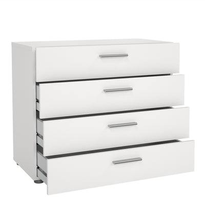 Pepe Chest of 4 Drawers in White – FTG, view 4