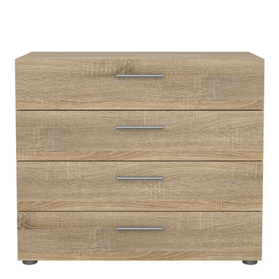 Pepe Chest of 4 Drawers in Oak – FTG, view 2