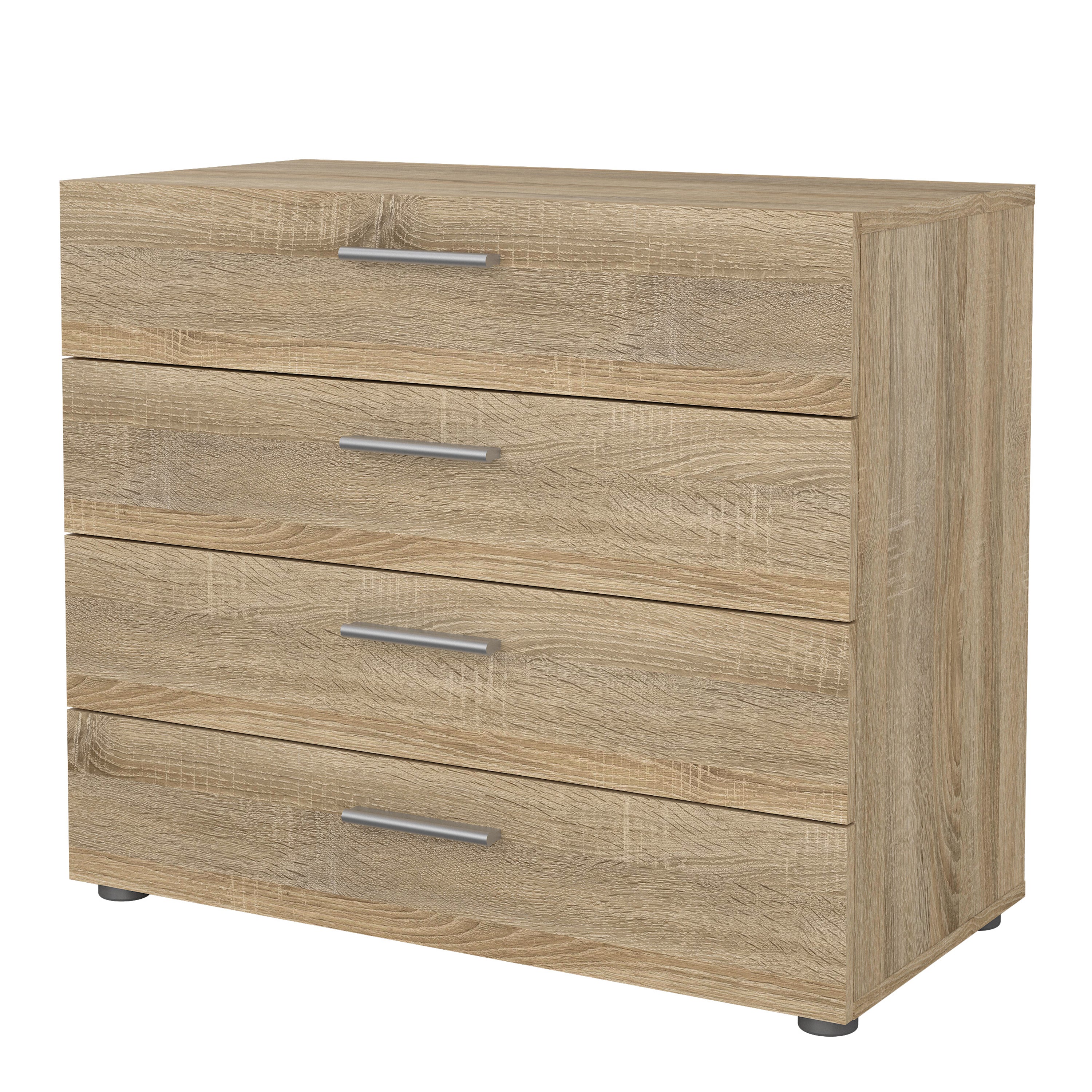 Pepe Chest of 4 Drawers in Oak – FTG, view 3