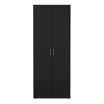 Pepe Wardrobe with 2 Doors in Black – FTG, view 2