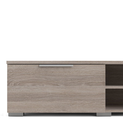 Match TV Unit 2 Drawers 2 Shelf in Truffle Oak – FTG, view 9