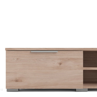 Match TV Unit 2 Drawers 2 Shelf in Jackson Hickory Oak – FTG, view 7