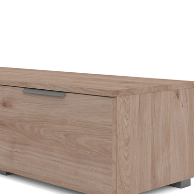 Match TV Unit 2 Drawers 2 Shelf in Jackson Hickory Oak – FTG, view 8