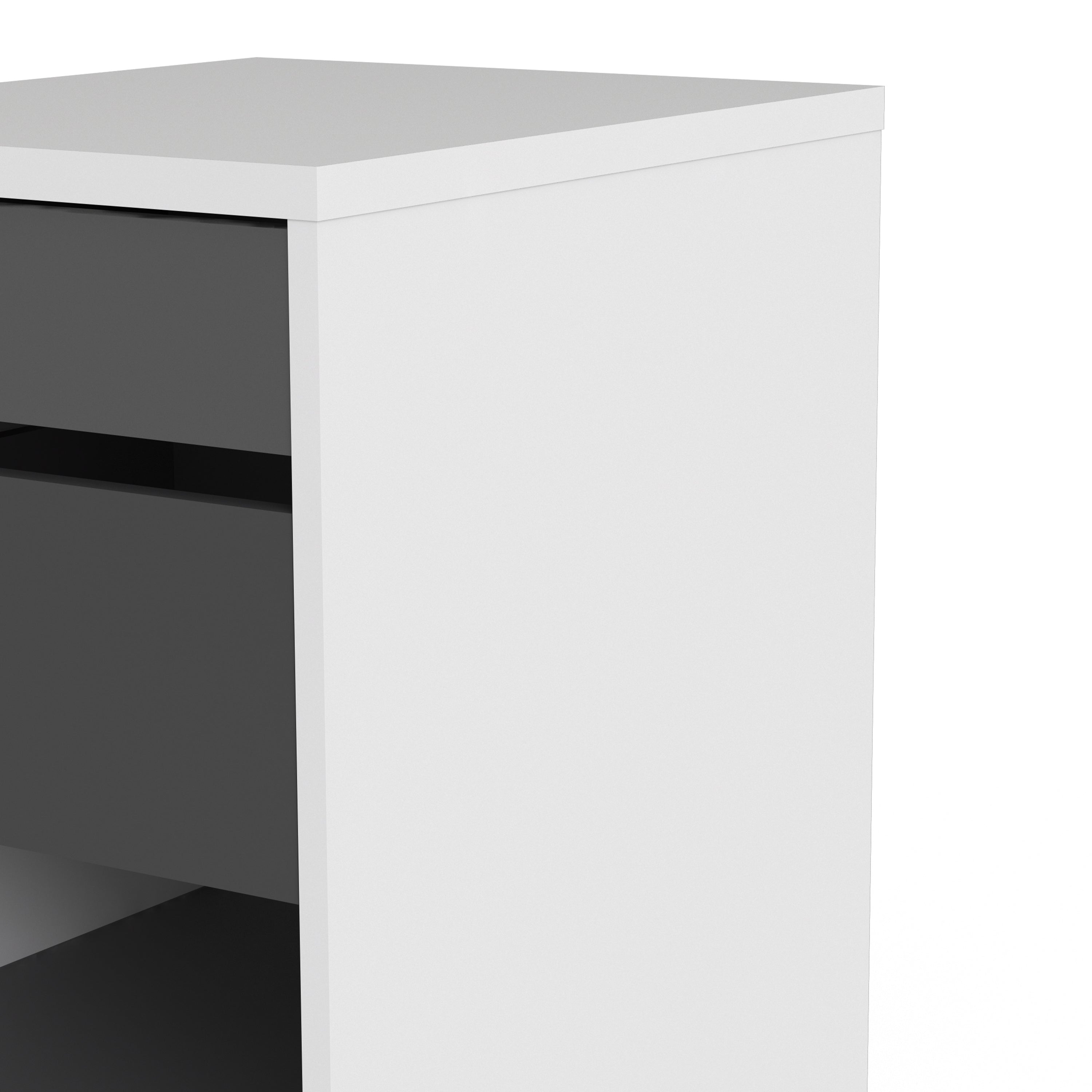 Function Plus Mobile File Cabinet 2 Drawers 1 Shelf – FTG, view 10