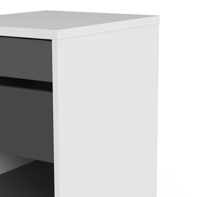 Function Plus Mobile File Cabinet 2 Drawers 1 Shelf – FTG, view 10