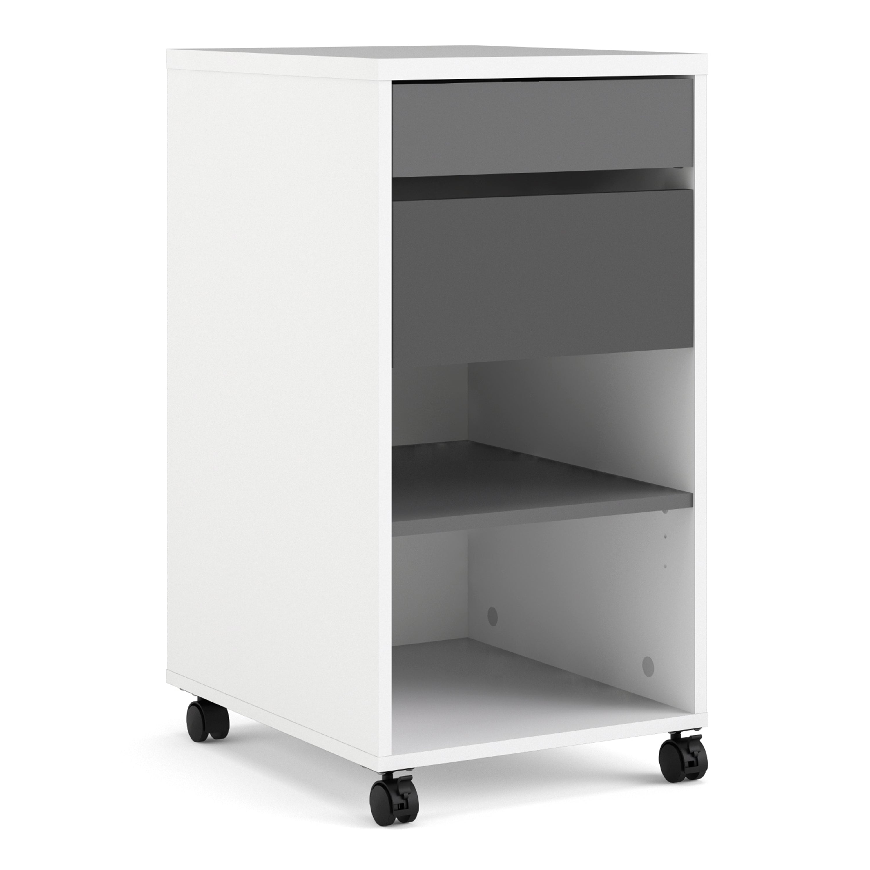 Function Plus Mobile File Cabinet 2 Drawers 1 Shelf – FTG