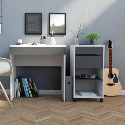 Function Plus Mobile File Cabinet 2 Drawers 1 Shelf – FTG, view 7