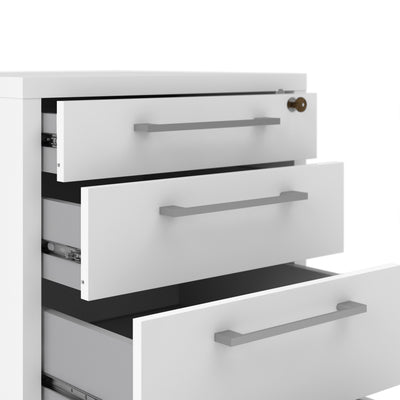 Prima Mobile Cabinet in White – FTG, view 10