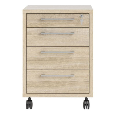 Prima Mobile Cabinet in Oak – FTG, view 2