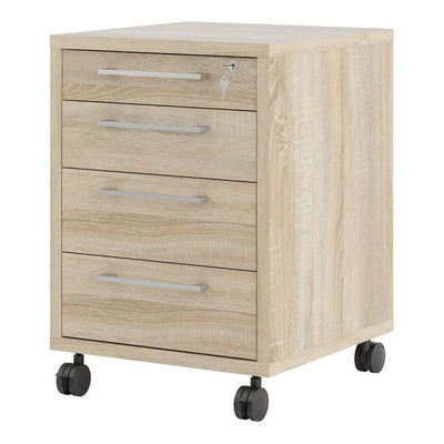 Prima Mobile Cabinet in Oak – FTG, view 3