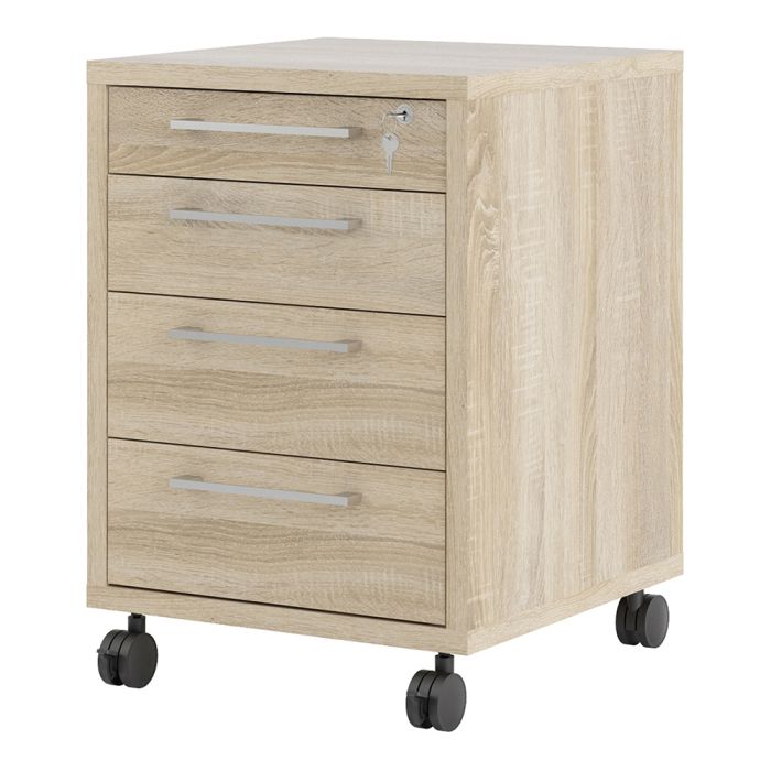 Prima Mobile Cabinet in Oak – FTG, view 3
