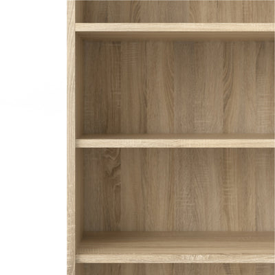 Prima Bookcase 5 Shelves in Oak – FTG, view 6