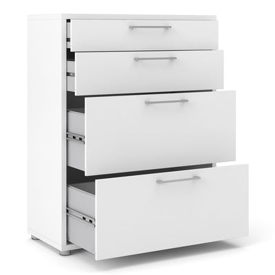 Prima Office Storage with 2 Drawers 2 File Drawers In White – FTG, view 4