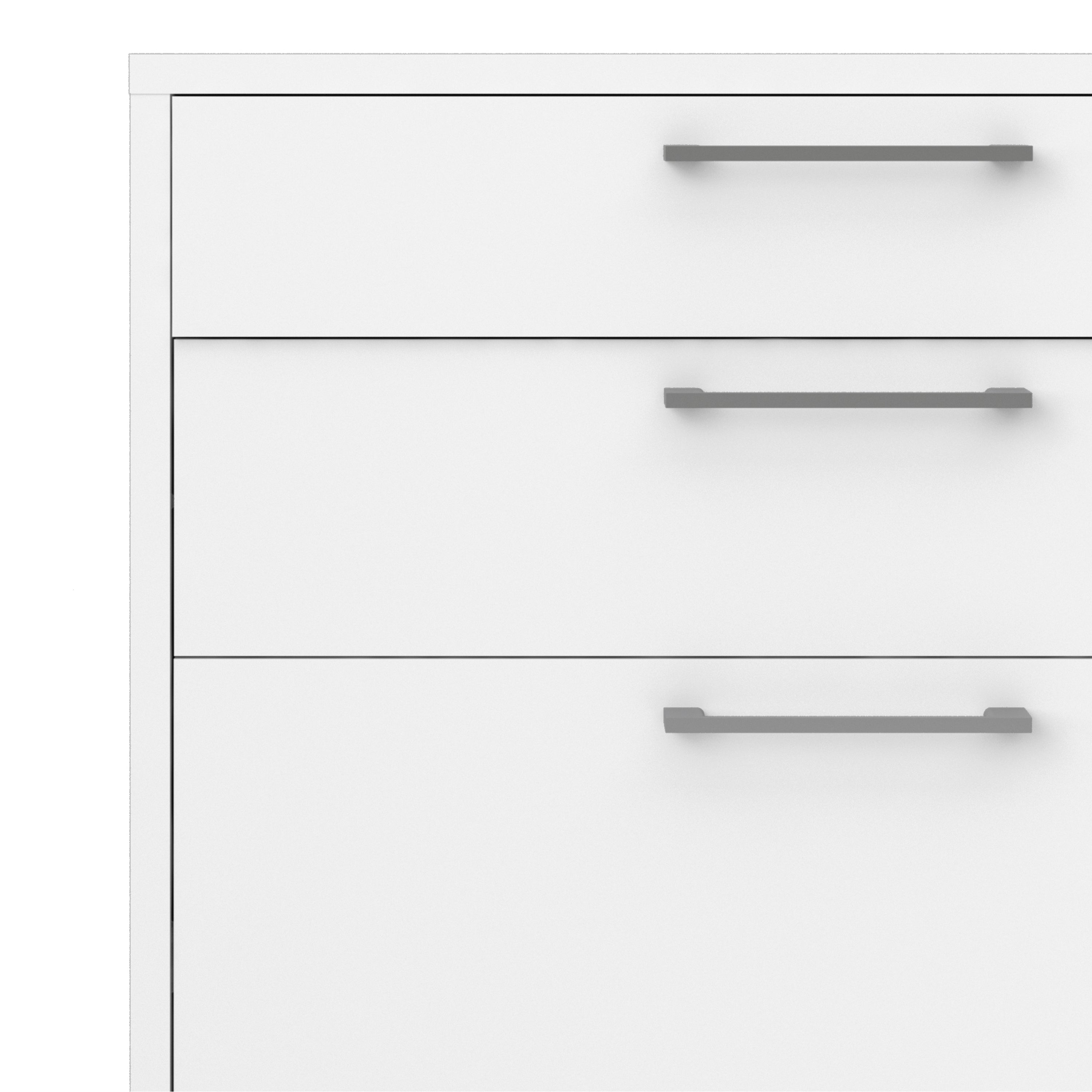 Prima Office Storage with 2 Drawers 2 File Drawers In White – FTG, view 7