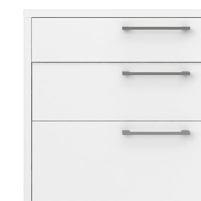 Prima Office Storage with 2 Drawers 2 File Drawers In White – FTG, view 7