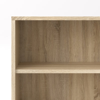 Prima Bookcase 2 Shelves in Oak – FTG, view 5