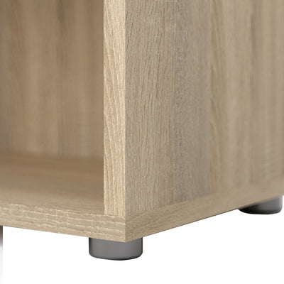 Prima Bookcase 2 Shelves in Oak – FTG, view 7