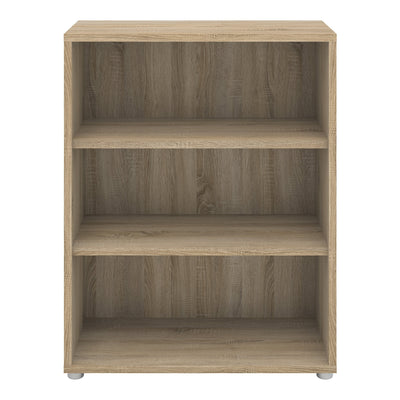 Prima Bookcase 2 Shelves in Oak – FTG, view 8
