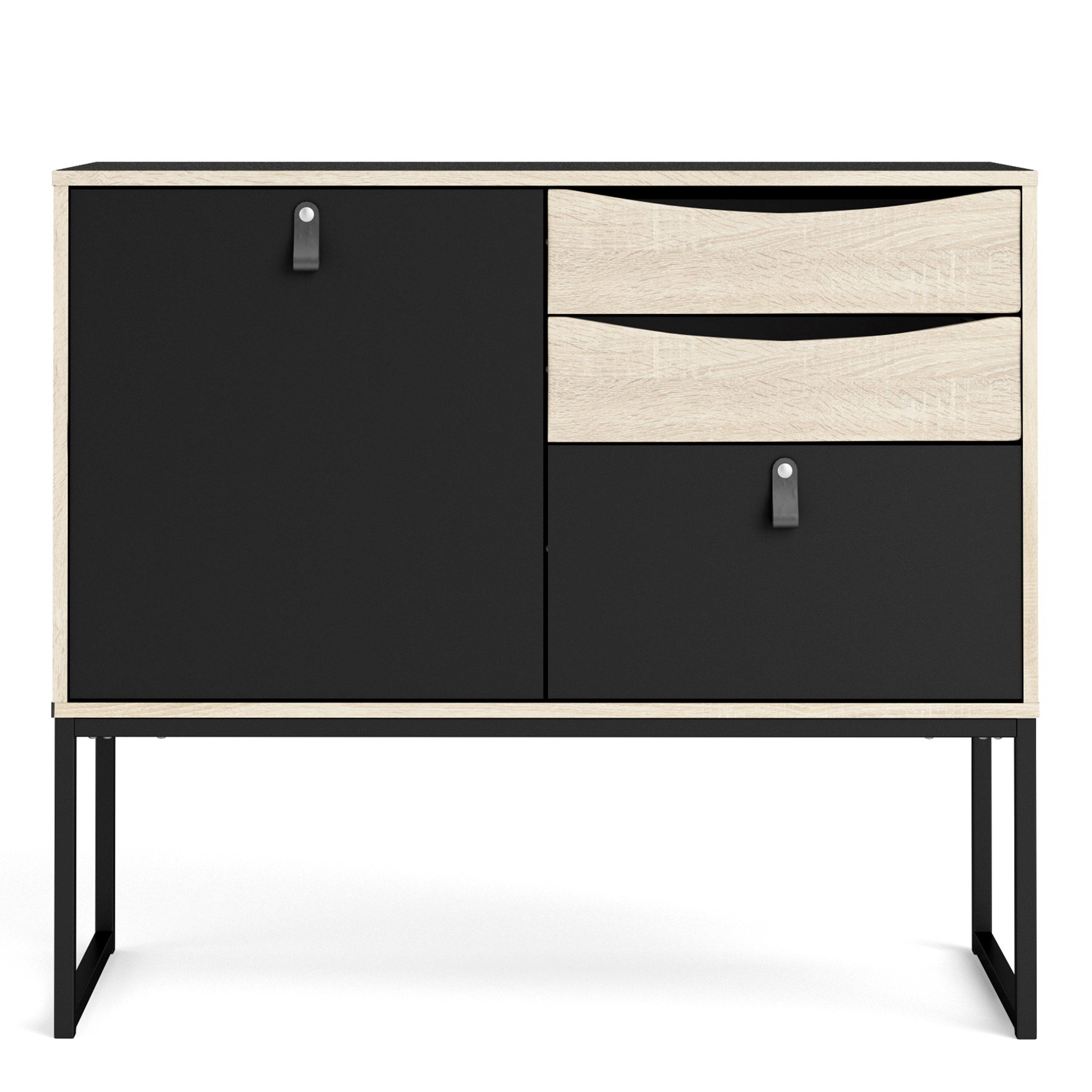 Stubbe Sideboard with 1 Door 3 Drawers – FTG, view 3