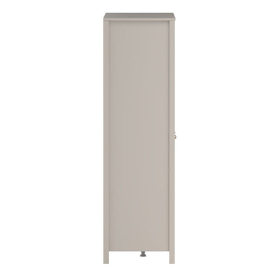 Barcelona Wardrobe with 2 Doors + 1 Mirror Door + 2 Drawers in Cashmere – FTG, view 6