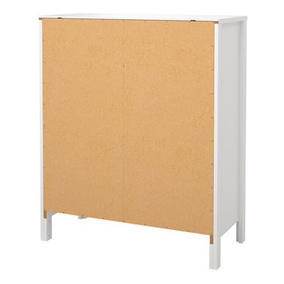 Barcelona Chest 3+2 Drawers in White – FTG, view 4