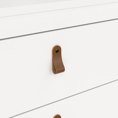 Barcelona Chest 3 Drawers in White – FTG, view 7