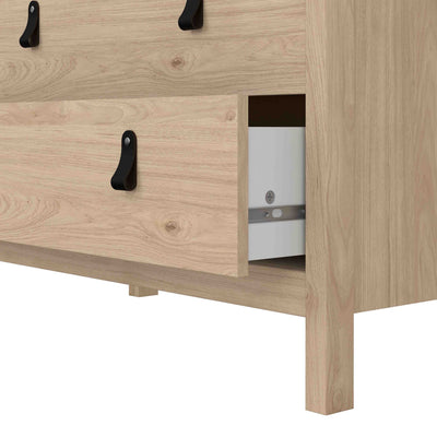 Barcelona Chest 3 Drawers in Jackson Hickory Oak – FTG, view 8