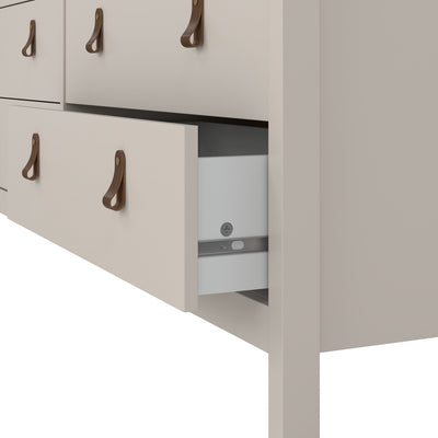 Barcelona Double Dresser 4+4 Drawers in Cashmere – FTG, view 10