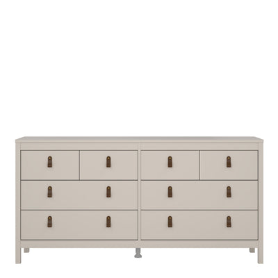 Barcelona Double Dresser 4+4 Drawers in Cashmere – FTG, view 4
