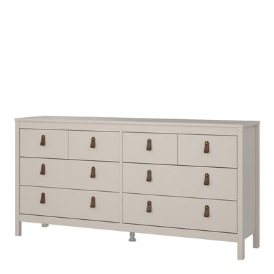 Barcelona Double Dresser 4+4 Drawers in Cashmere – FTG, view 5
