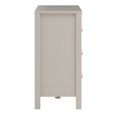 Barcelona Double Dresser 4+4 Drawers in Cashmere – FTG, view 6