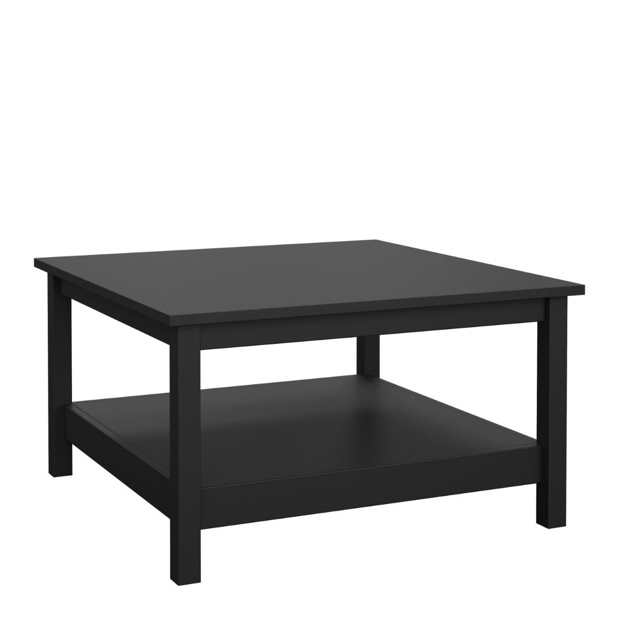 Barcelona Coffee Table in Matt Black – FTG