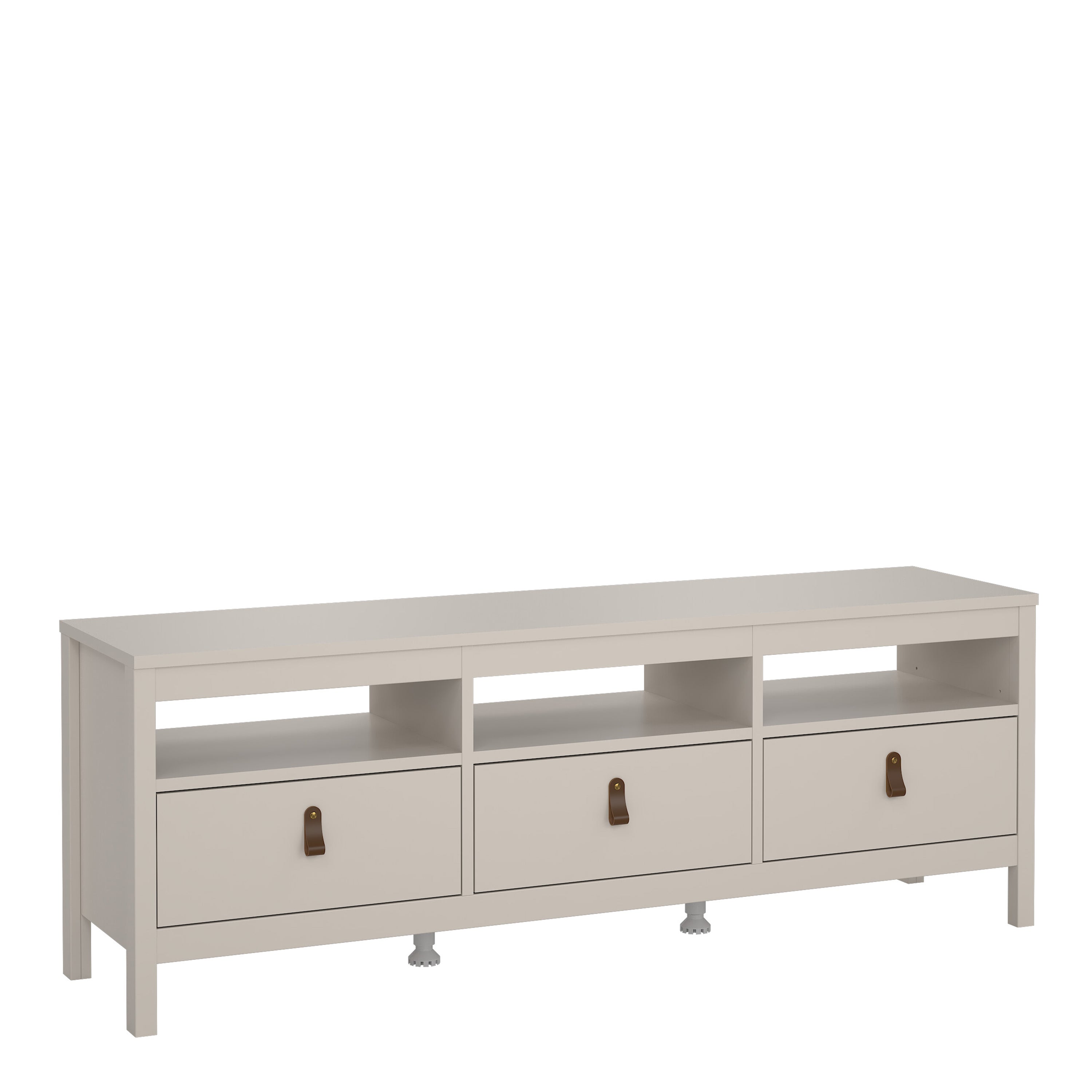 Barcelona TV Unit 3 Drawers in Cashmere – FTG