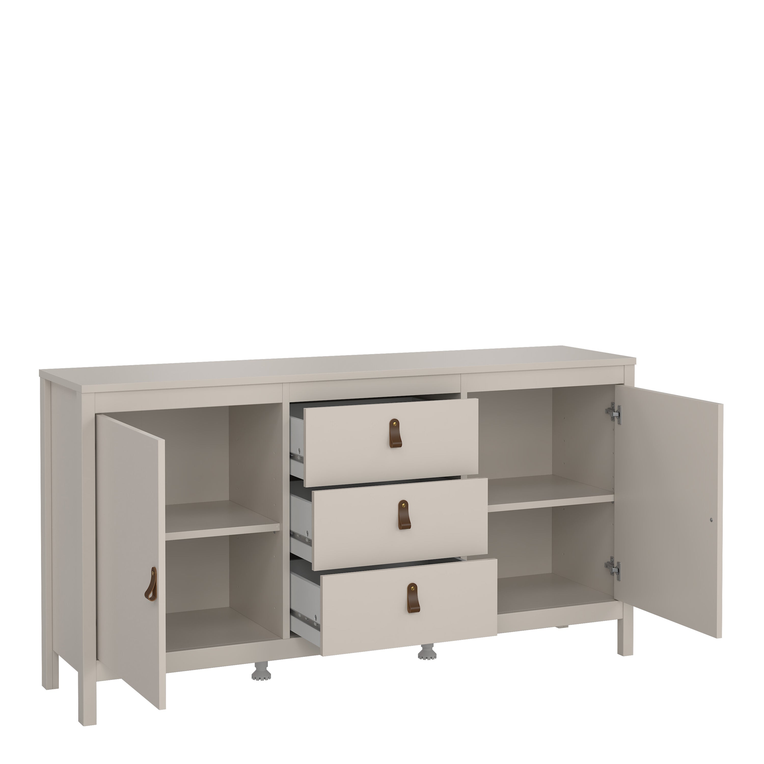 Barcelona Sideboard 2 Doors + 3 Drawers in Cashmere – FTG, view 7