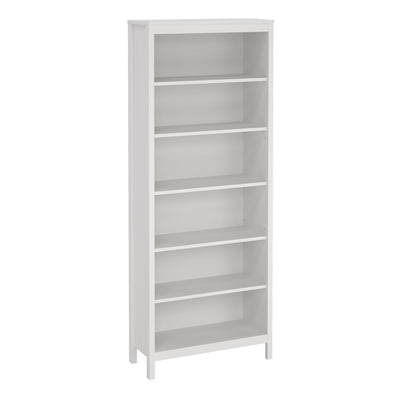 Barcelona Bookcase in White – FTG