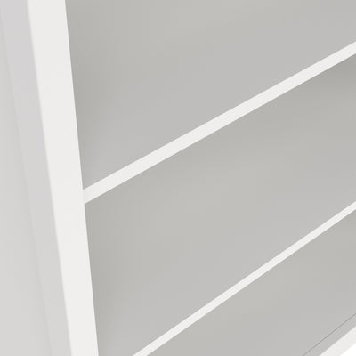 Barcelona Bookcase in White – FTG, view 7