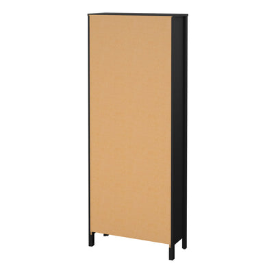Barcelona Bookcase in Black – FTG, view 4