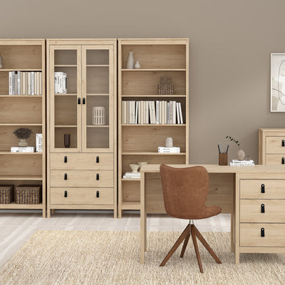 Barcelona Bookcase in Jackson Hickory Oak – FTG, view 5