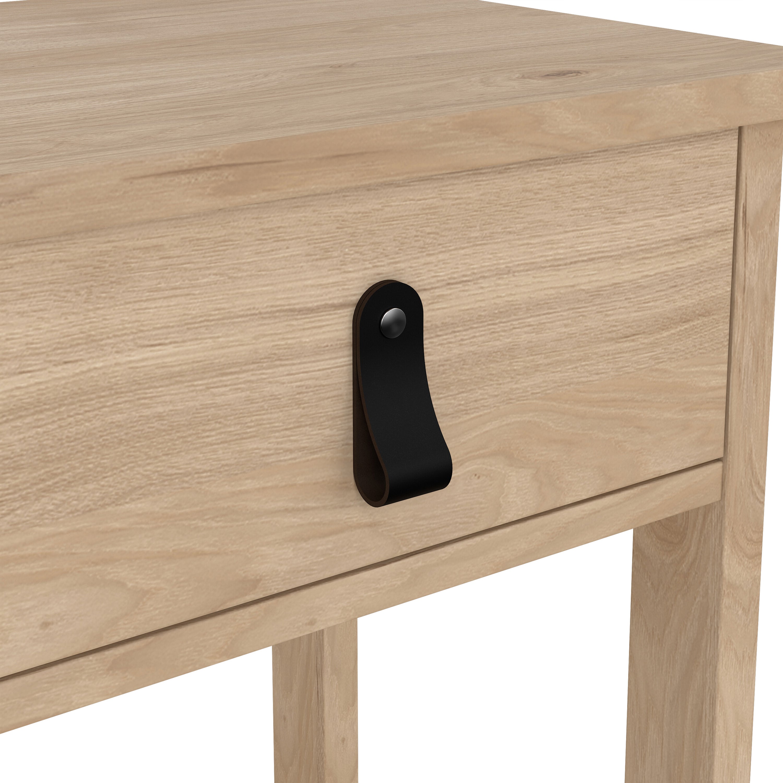 Barcelona Bedside Table with 1 Drawers in Jackson Hickory Oak – FTG, view 8